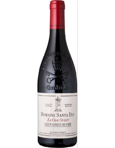 Châteauneuf du Pape Domaine Santa Duc Crau Ouest rouge 2021 75 cl