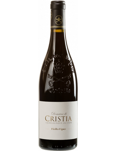 Domaine de Cristia Châteauneuf du pape rouge 2022 Vieilles vignes 75c