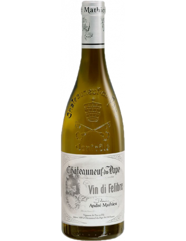 Domaine André Mathieu Châteauneuf-du-Pape Vin Di Felibre Blanc 2019 75 cl